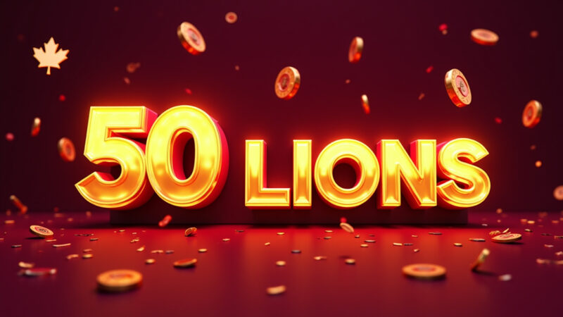 50 Lions Slot Machine Review