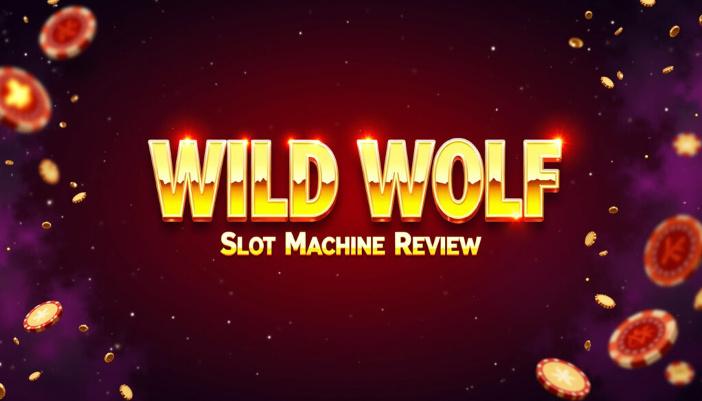 Wild Wolf Slot Machine Review